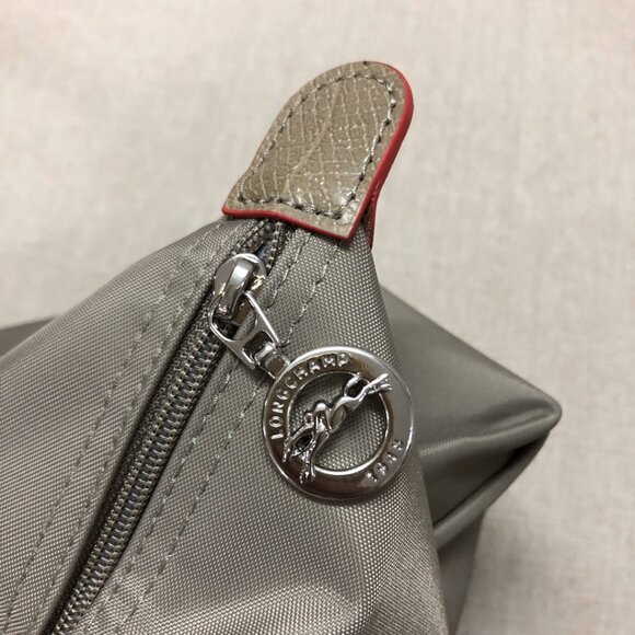 Longchamp Le Pliage Club 70th Women's M Shoulder Bags Tan Canvas Tote Medium - Picture 4 of 8